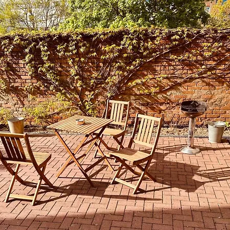 Moderne Wohnung In Eberswalde Buitenkant foto