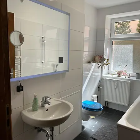 Moderne Wohnung In Eberswalde Buitenkant foto
