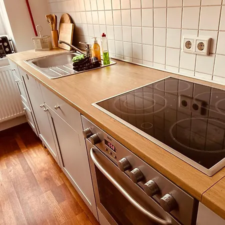 Moderne Wohnung In Eberswalde Buitenkant foto